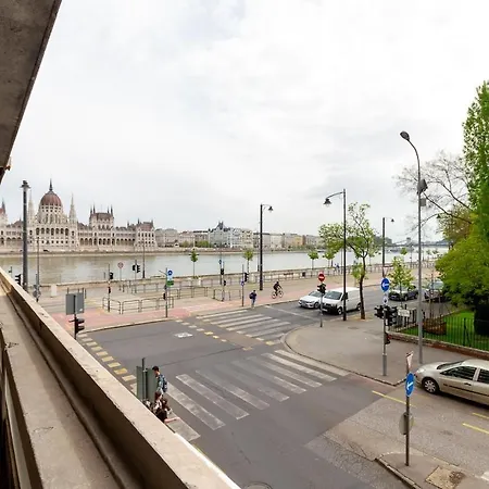 Vintage Parlament View Riverside W Ac By Nw Apartament Budapesta